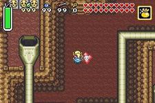 une photo d'Ã©cran de The Legend of Zelda - A Link to the Past sur Nintendo Game Boy Advance